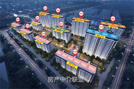 城北大自然花苑3室2厅2卫95万144m2出售